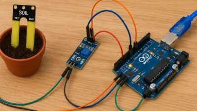 Build a Soil Moisture Sensor With Arduino